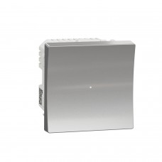 Wiser pелейний вимикач 10A білий алюміній