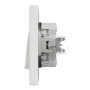 Вимикач одноклавішний Schneider Electric Asfora Білий EPH0100121