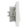 Вимикач одноклавішний Schneider Electric Asfora IP44 Білий EPH0100221