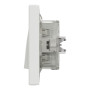 Вимикач одноклавішний Schneider Electric Asfora IP44 Білий EPH0100221
