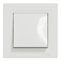 Вимикач одноклавішний Schneider Electric Asfora IP44 Білий EPH0100221