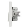 Вимикач двоклавішний Schneider Electric Asfora Білий EPH0300121
