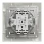 Вимикач двоклавішний Schneider Electric Asfora Білий EPH0300121