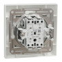 Вимикач двоклавішний Schneider Electric Asfora Білий EPH0300121