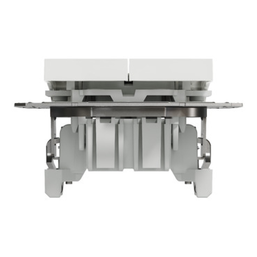Вимикач двоклавішний Schneider Electric Asfora Білий EPH0370121 (без рамки)