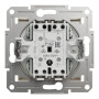 Вимикач двоклавішний Schneider Electric Asfora Слонова кістка EPH0370123 (без рамки)