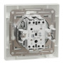 Вимикач одноклавішний прохідний Schneider Electric Asfora Білий EPH0400121