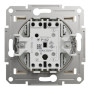 Выключатель одноклавишный проходной Schneider Electric Asfora Слоновая кость EPH0470123 (без рамки)