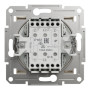 Выключатель двухклавишный проходной Schneider Electric Asfora Слоновая кость EPH0670123 (без рамки)