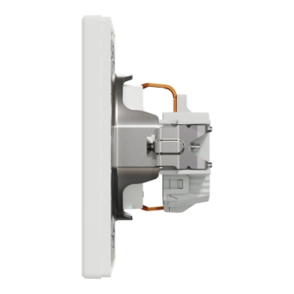 Розетка с заземлением 16А Schneider Electric Asfora Белый EPH2900121