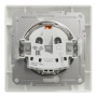Розетка с заземлением 16А Schneider Electric Asfora Белый EPH2900121 Розетка с заземлением 16А Schneider Electric Asfora Белый EPH2900121