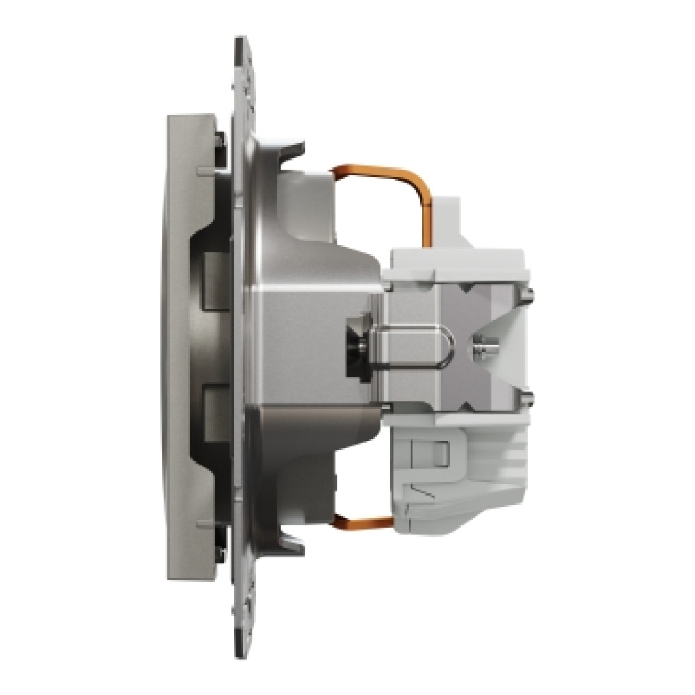 Розетка с заземлением 16А Schneider Electric Asfora Бронза EPH2900169