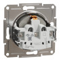 Розетка с заземлением 16А Schneider Electric Asfora Бронза EPH2900169 Розетка с заземлением 16А Schneider Electric Asfora Бронза EPH2900169