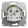 Розетка с заземлением и защитными шторками 16А Schneider Electric Asfora Бронза EPH2900269