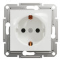 Розетка із заземленням Schneider Electric Asfora Білий EPH2970121 (без рамки)