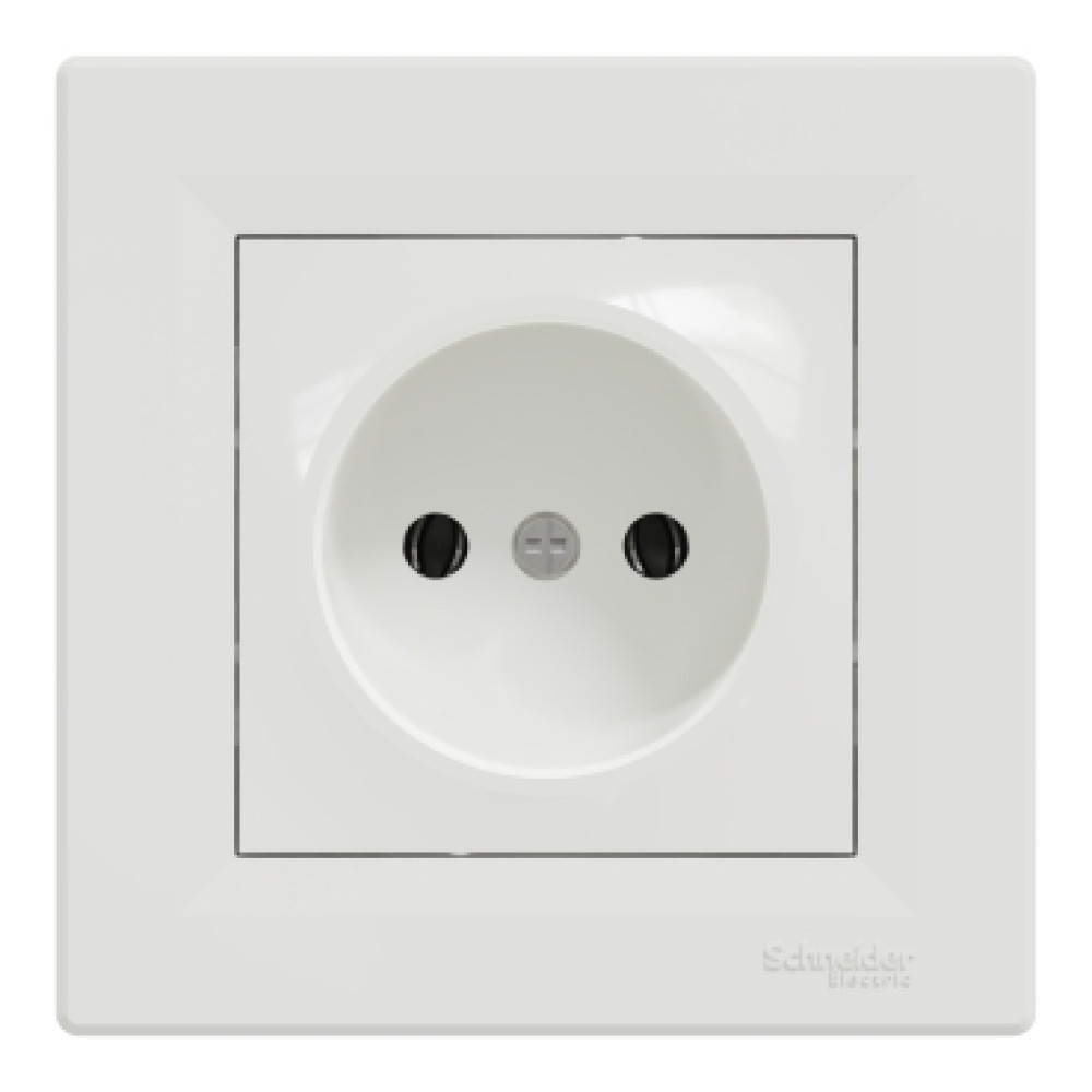 Розетка без заземления 16А Schneider Electric Asfora Белый EPH3000121
