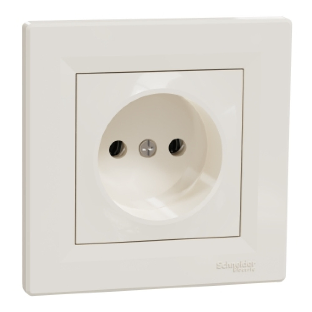 Розетка без заземления 16А Schneider Electric Asfora Слоновая кость EPH3000123