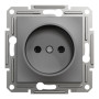 Розетка без заземления 16А Schneider Electric Asfora Антрацит EPH3000171 Розетка без заземления 16А Schneider Electric Asfora Антрацит EPH3000171