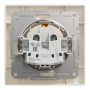 Розетка с крышкой и заземлением 16А Schneider Electric Asfora Слоновая кость EPH3100123 Розетка с крышкой и заземлением 16А Schneider Electric Asfora Слоновая кость EPH3100123