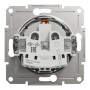 Розетка с крышкой и заземлением 16А Schneider Electric Asfora Алюминий EPH3100161 Розетка с крышкой и заземлением 16А Schneider Electric Asfora Алюминий EPH3100161