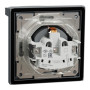 Розетка с заземлением и крышкой IP44 16А Schneider Electric Asfora Сталь EPH3100362 Розетка с заземлением и крышкой IP44 16А Schneider Electric Asfora Сталь EPH3100362