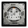 Розетка пылевлагозащищенная с крышкой и заземлением 16А Schneider Electric Asfora IP44 Антрацит EPH3100371 Розетка пылевлагозащищенная с крышкой и заземлением 16А Schneider Electric Asfora IP44 Антрацит EPH3100371