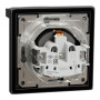 Розетка пылевлагозащищенная с крышкой и заземлением 16А Schneider Electric Asfora IP44 Антрацит EPH3100371 Розетка пылевлагозащищенная с крышкой и заземлением 16А Schneider Electric Asfora IP44 Антрацит EPH3100371