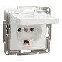 Розетка с крышкой и заземлением Schneider Electric Asfora Белый EPH3170121 (без рамки) Розетка с крышкой и заземлением Schneider Electric Asfora Белый EPH3170121 (без рамки)