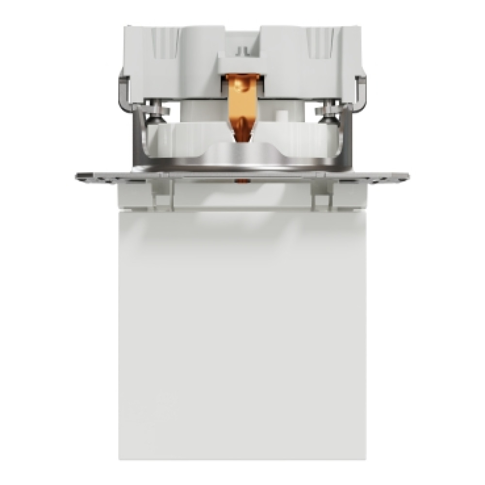 Розетка с крышкой и заземлением Schneider Electric Asfora Белый EPH3170121 (без рамки)