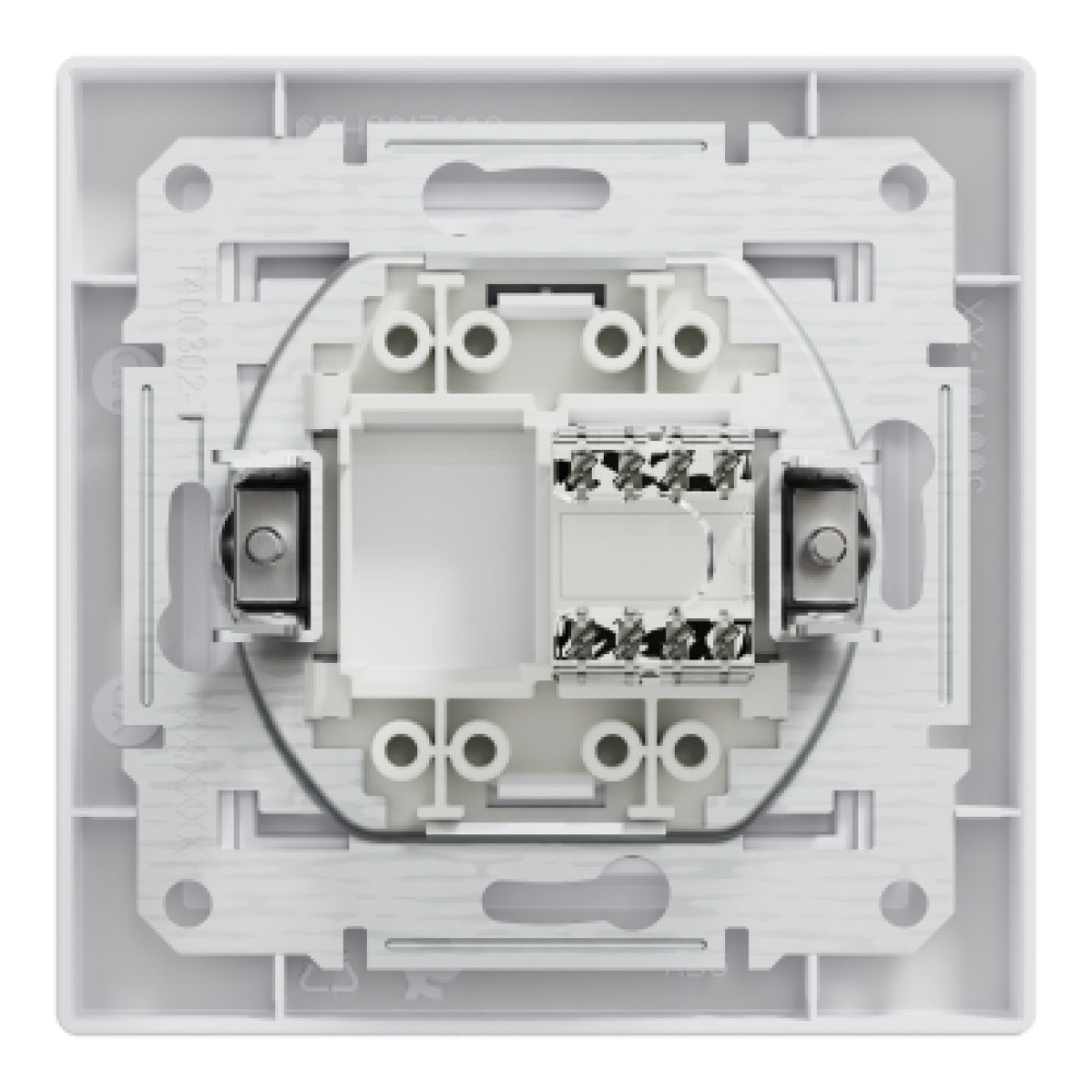 Розетка компьютерная RJ45 cat5e UTP Schneider Electric Asfora Белый EPH4300121
