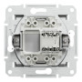 Розетка компьютерная RJ45 cat5e UTP Schneider Electric Asfora Алюминий EPH4300161 Розетка компьютерная RJ45 cat5e UTP Schneider Electric Asfora Алюминий EPH4300161