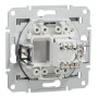 Розетка компьютерная RJ45 cat5e UTP Schneider Electric Asfora Алюминий EPH4300161 Розетка компьютерная RJ45 cat5e UTP Schneider Electric Asfora Алюминий EPH4300161