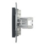 Розетка компьютерная RJ45 cat5e UTP Schneider Electric Asfora Антрацит EPH4300171 Розетка компьютерная RJ45 cat5e UTP Schneider Electric Asfora Антрацит EPH4300171