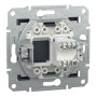 Розетка компьютерная RJ45 cat5e UTP Schneider Electric Asfora Антрацит EPH4300171 Розетка компьютерная RJ45 cat5e UTP Schneider Electric Asfora Антрацит EPH4300171