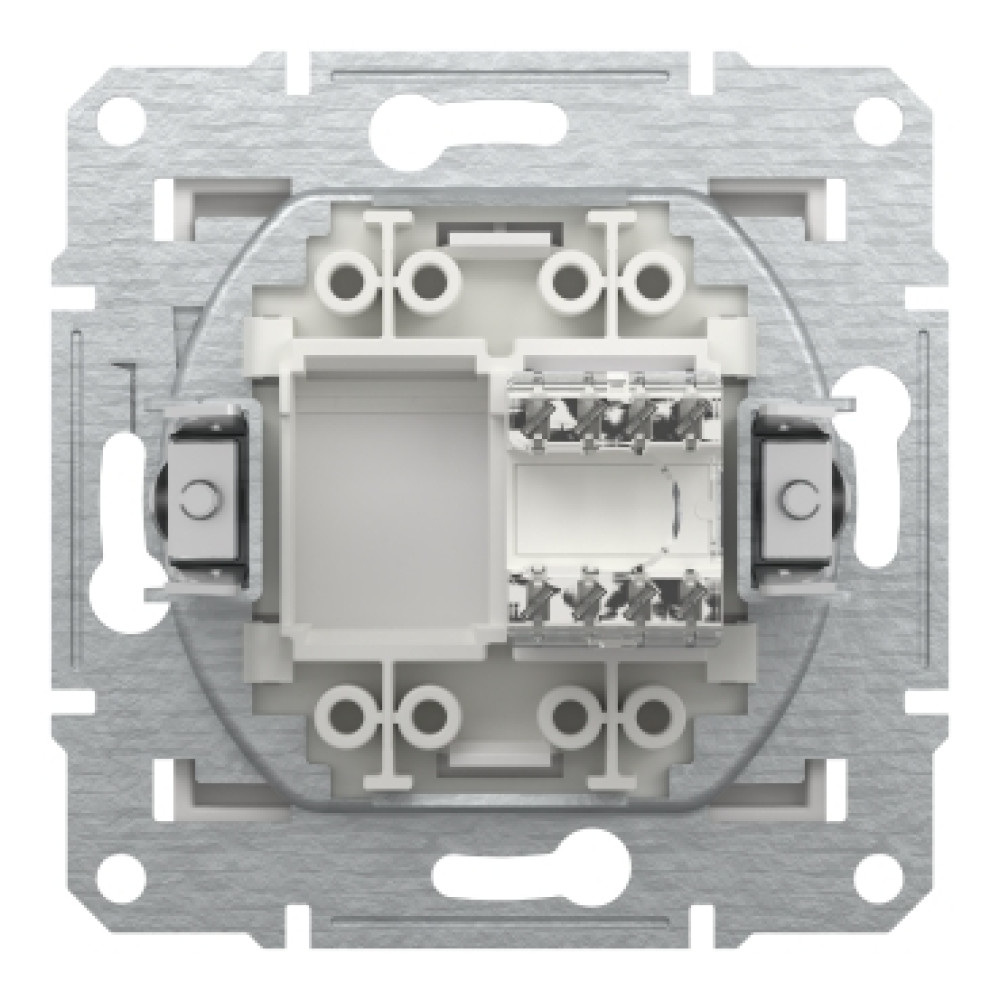 Розетка компьютерная RJ45 cat5e UTP Schneider Electric Asfora Белый EPH4370121 (без рамки)