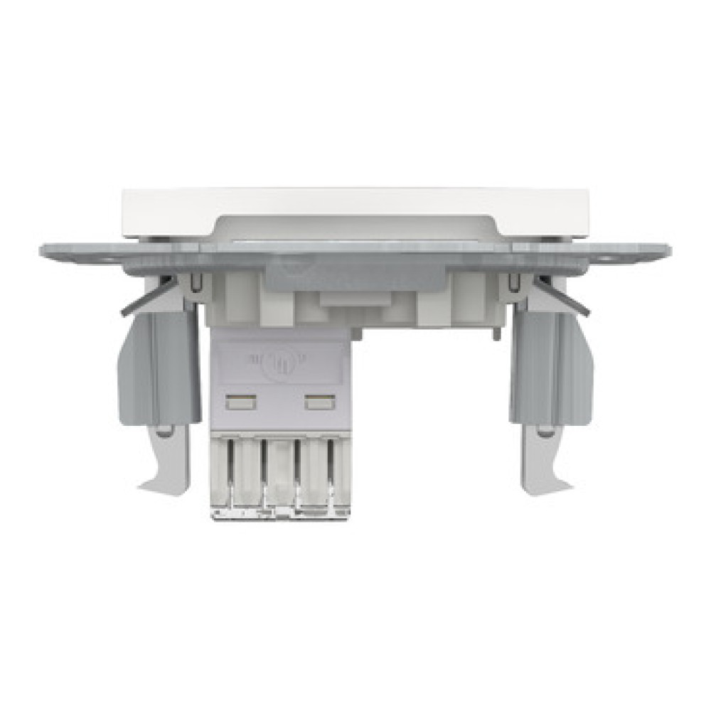 Розетка компьютерная RJ45 cat5e UTP Schneider Electric Asfora Белый EPH4370121 (без рамки)