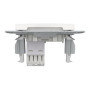 Розетка компьютерная RJ45 cat5e UTP Schneider Electric Asfora Белый EPH4370121 (без рамки)