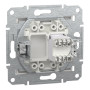 Розетка компьютерная RJ45 cat5e UTP Schneider Electric Asfora Белый EPH4370121 (без рамки)
