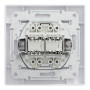 Розетка комп 'ютерна RJ45 cat5e UTP подвійна Schneider Electric Asfora Білий EPH4400121