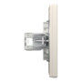 Розетка компьютерная RJ45 cat5e UTP двойная Schneider Electric Asfora Слоновая кость EPH4400123 Розетка компьютерная RJ45 cat5e UTP двойная Schneider Electric Asfora Слоновая кость EPH4400123