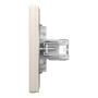 Розетка компьютерная RJ45 cat5e UTP двойная Schneider Electric Asfora Слоновая кость EPH4400123 Розетка компьютерная RJ45 cat5e UTP двойная Schneider Electric Asfora Слоновая кость EPH4400123