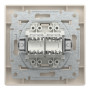 Розетка компьютерная RJ45 cat5e UTP двойная Schneider Electric Asfora Слоновая кость EPH4400123 Розетка компьютерная RJ45 cat5e UTP двойная Schneider Electric Asfora Слоновая кость EPH4400123