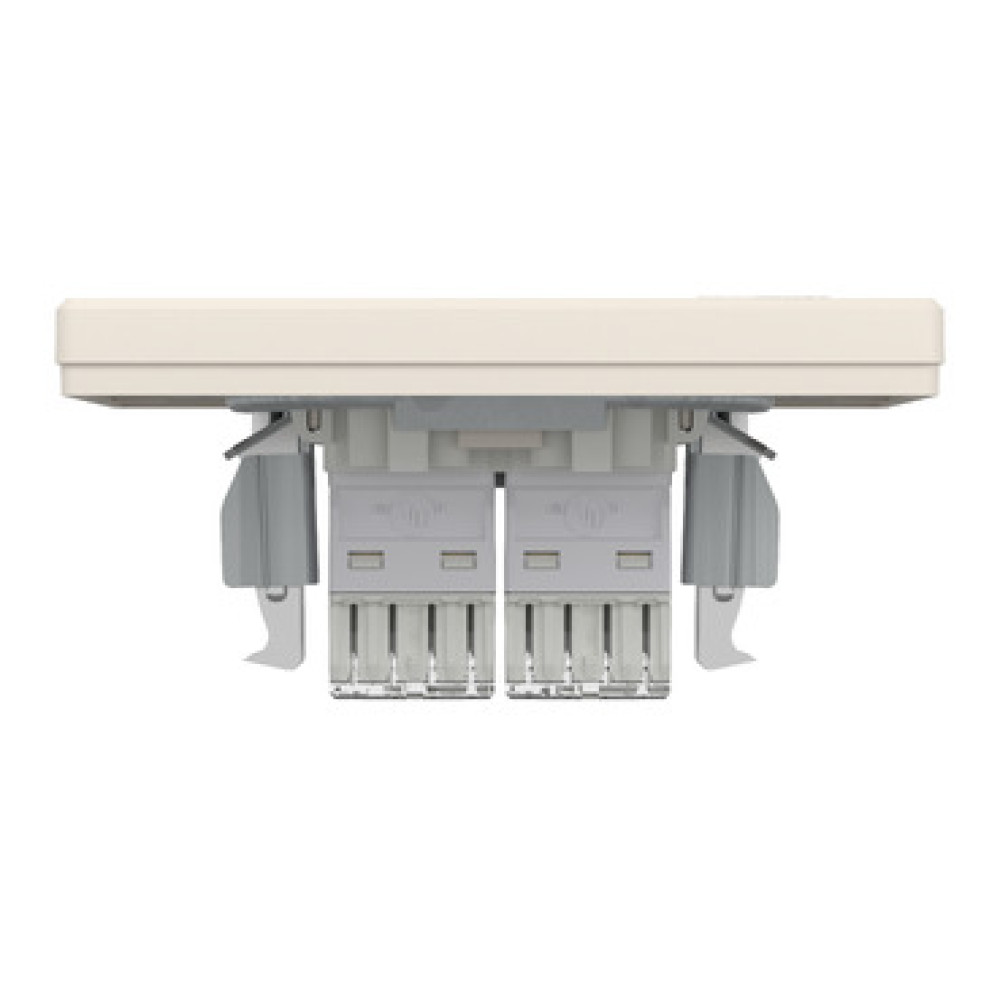 Розетка компьютерная RJ45 cat5e UTP двойная Schneider Electric Asfora Слоновая кость EPH4400123