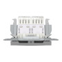 Розетка компьютерная RJ45 cat5 UTP двойная Schneider Electric Asfora Алюминий EPH4400161 Розетка компьютерная RJ45 cat5 UTP двойная Schneider Electric Asfora Алюминий EPH4400161