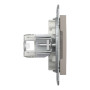 Розетка компьютерная RJ45 cat5e UTP двойная Schneider Electric Asfora Бронза EPH4400169 Розетка компьютерная RJ45 cat5e UTP двойная Schneider Electric Asfora Бронза EPH4400169