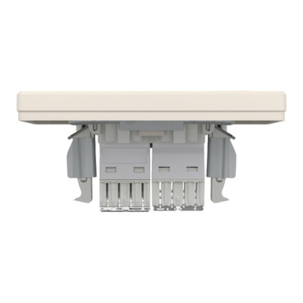 Розетка компьютерная RJ45 cat5e UTP + телефонная RJ11 Schneider Electric Asfora Слоновая кость EPH4900123