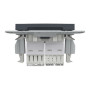 Розетка компьютерная RJ45 cat5e UTP + телефонная RJ11 Schneider Electric Asfora Антрацит EPH4900171 Розетка компьютерная RJ45 cat5e UTP + телефонная RJ11 Schneider Electric Asfora Антрацит EPH4900171