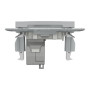 Розетка компьютерная RJ45 cat5e STP Schneider Electric Asfora Алюминий EPH5000161