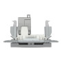 Розетка компьютерная RJ45 cat5e STP Schneider Electric Asfora Алюминий EPH5000161