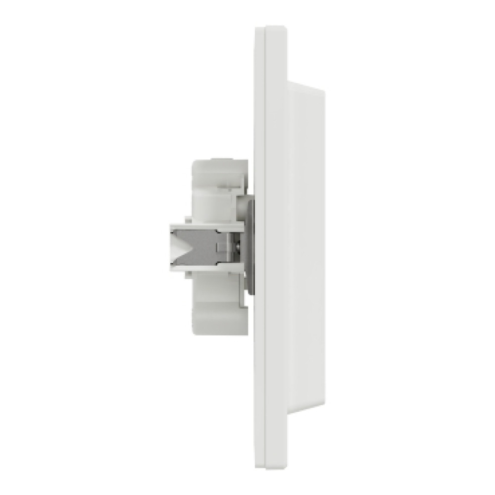 Розетка двойная без заземляющего контакта 16А Schneider Electric Asfora Белый EPH9700121